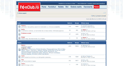 Desktop Screenshot of forum.fanclub.ro